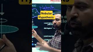 Nebular Hypothesis  Origin of Earth geography upsc vibhorsir [upl. by Ainivad]