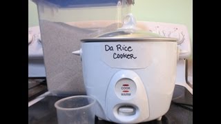 How to cook RICE in DA RICE COOKER [upl. by Ecilayram]