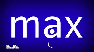 max logo animation kinemaster amp flipaclip [upl. by Leverick]