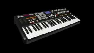 Akai Mpk 49 présentation de nouveau clavier midi usb [upl. by Khudari525]