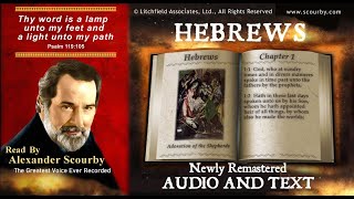 58  Book of Hebrews  Read by Alexander Scourby  AUDIO and TEXT  FREE on YouTube  GOD IS LOVE [upl. by Blayne]