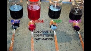 TUTTO COMMENT FAIRE DES COLORANTS COSMETIQUESBIO NATURELS EPISODE 1 [upl. by Eirallih161]