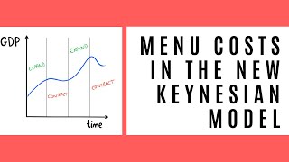 Menu Costs in the New Keynesian Model [upl. by Wetzell]