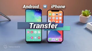 How to Transfer Data from Android to iPhone 2 Free Ways [upl. by Ahsirhcal]