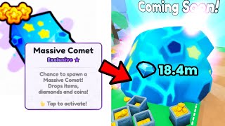 The MASSIVE COMET Enchant is OVERPOWERED Pet Simulator 99 [upl. by Ecirtap]