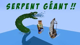 Minecraft  Serpent de mer géant  Giant sea serpent [upl. by Rennoc953]