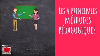 💡🔎 Voici les 4 principales méthodes pédagogiques en formation [upl. by Amyas]