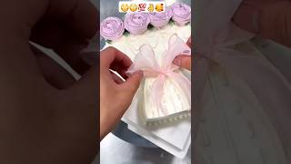 Anniversary cake design 🥰😳 trending cakedecorating cakedesign cake shorts [upl. by Komara644]