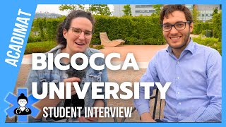 Bicocca Medicine in English  Student Interview Part 1 The University [upl. by Ecnaralc]