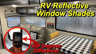 RV How To Window Sun Shades [upl. by Yssak]