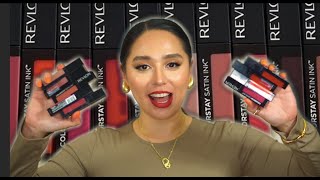 REVLON COLORSTAY SATIN INK LIQUID LIPSTICK PREVIEW shorts [upl. by Nitsirhc]