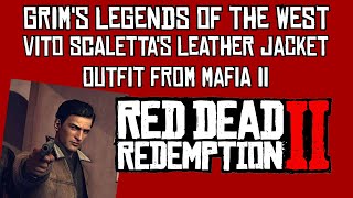 Vito Scalettas Leather Jacket Outfit from Mafia 2 in RDR2 [upl. by Chemaram]