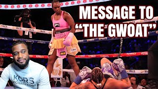 CLARESSA SHIELDS KNOCKS OUT JOANISSE [upl. by Ecirtnuahs]