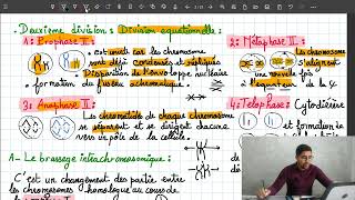 Résumé de chapitre transfert de linformation génétique au cours de la reproduction sexuée [upl. by Niles]