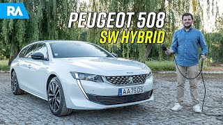 Peugeot 508 SW Hybrid 225 cv Híbrido plugin é uma boa opção [upl. by Euridice]