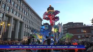 I BOZZETTI DEL CARNEVALE DI CARTAPESTA 2025 DELLASSOCIAZIONE LARINELLA [upl. by Aitnecserc]