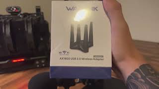 just HOW FAST is this WAVLINK Wifi Adapter [upl. by Eseerahs91]