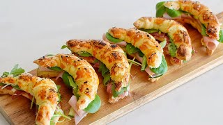 Croissants Gourmet en 10 minutos con Rellenos Originales  DarixLAB [upl. by Wiebmer7]