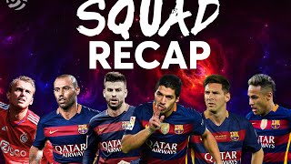 The FC Barcelona Squad 20162017  Ready for the Treble [upl. by Zilber]