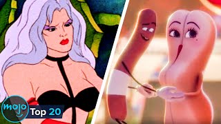 Top 20 Animated Movies Not Suitable for Children [upl. by Eikcim]