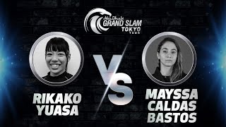 MAYSSA CALDAS PEREIRA BASTOS VS RIKAKO YUASA [upl. by Angelika]