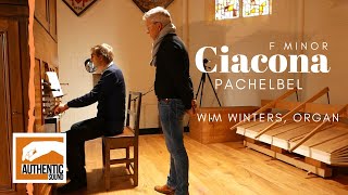 J Pachelbel Ciacona in F Minor  Wim Winters Historical 1808 Van Peteghem Organ Buizingen B [upl. by Eatnoid48]