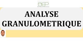 Géotechnique  Identification des sols analyse granulométrique 2020 [upl. by Sardella]