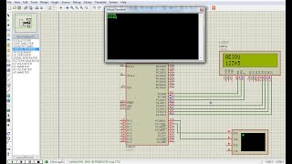 Interfacing PC Keyboard with microcontroller and lcd 8051 UART PART 2 [upl. by Damick]