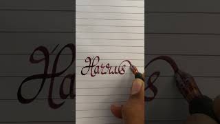 how to start calligraphy [upl. by Adnohsirk]