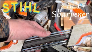 Stihl 2 in 1 Sharpener [upl. by Aeiram409]