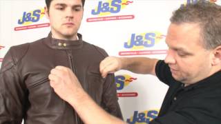 BKS London Leather jacket jsaccessoriescouk [upl. by Gianna]