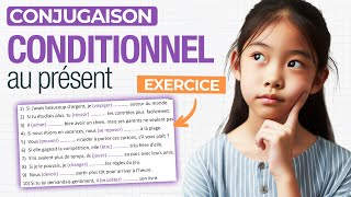 Exercice de conjugaison au CONDITIONNEL présent CM1CM26e [upl. by Uziel923]