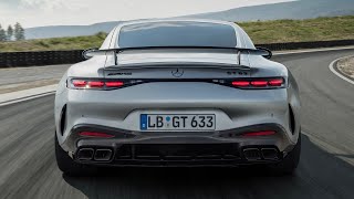 New MERCEDESAMG GT 2024  EXHAUST sound amp DRIVING [upl. by Markland]