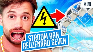 REUZENRAD van STROOM voorzien QUINN 10 wordt ENGINEER ELEKTRA [upl. by Nerland]