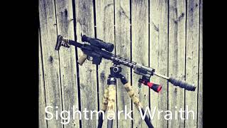 SIGHTMARK WRAITH HD 432x50  COYOTE KILL SHOTS [upl. by Ecydnak868]