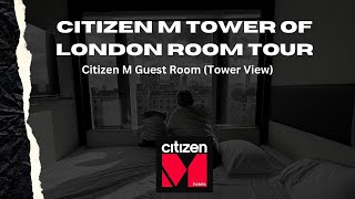 Hotel Room Tour CitizenM Tower Of London [upl. by Ma]