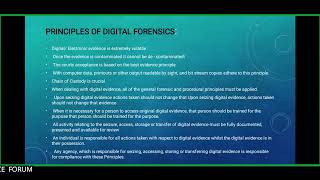 PRESENTATION ON DIGITAL FORENSIC [upl. by Lindsey]