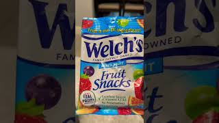 WELCH’S FRUIT SNACKS welch fruitsnacks food foodie foodlover foodvlog yummy candies yummy [upl. by Spalla]