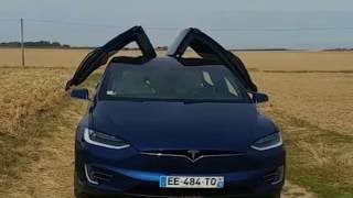 Présentation et essai du Tesla Model X [upl. by Richard]