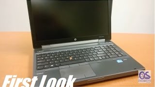 First Look HP EliteBook Mobile Workstation 8570w  156quot Laptop [upl. by Chemaram]