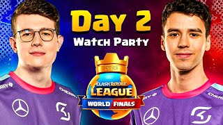 Clash Royale League World Finals Watch Party Day 2 [upl. by Behah859]