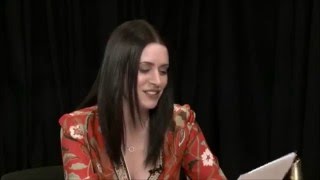 Paget Brewster reads my Question on the Kevin Pollack Chat Show [upl. by Zingale]