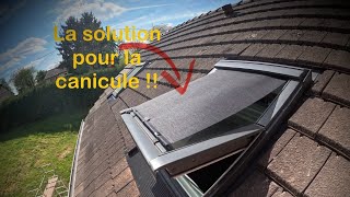 Installation store extérieur velux [upl. by Sallie263]