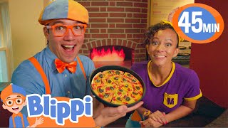 Blippi And Meekah Pretend Play Together  BEST OF BLIPPI TOYS  Educational Videos for Kids [upl. by Elsa8]