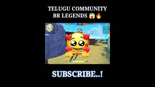 TOP 3 BEST BR LEGENDS IN TELUGU COMMUNITY 😱🔥  FREEFIRE FACTS maheshff freefire totalgaming [upl. by Kattie643]