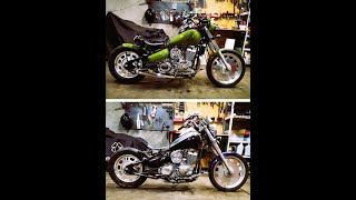 Daelim Daystar 125 custom Bobber Transformation [upl. by Nerra750]