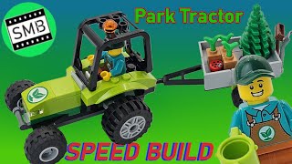 Lego City 60390  Park Tractor SPEED BUILD review [upl. by Agiaf779]