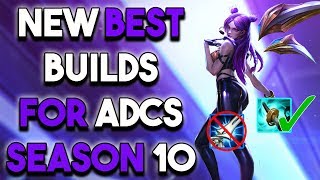 New Best ADC Builds For Season 10 For All ADCs [upl. by Aihseit]