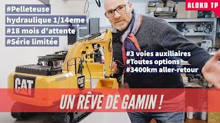 Un rêve de Gamin  CAT 330F RC hydraulique au 114eme 🍾😊😁 [upl. by Ysle]