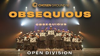 OBSEQUIOUS  Open Division  Chosen Ground 16 FRONTVIEW [upl. by Cirri]